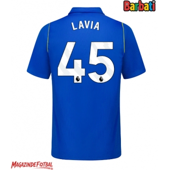Chelsea Romeo Lavia #45 Tricou Fotbal Replică 2026-27 Barbati Acasa